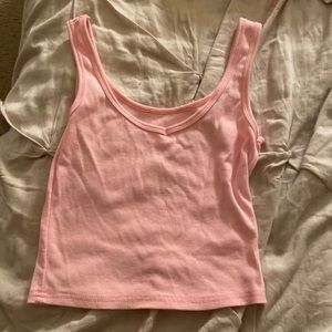 Cropped tank top